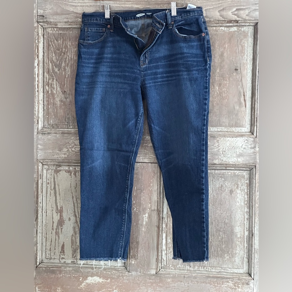 2 pair Old Navy Women's Dark Blue Jeans